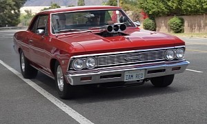 This 1966 Chevy Chevelle Powered by Nitrous Small Block V8 Isn't Blown
