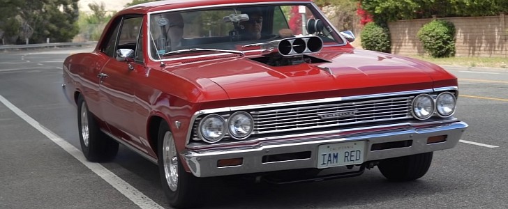 This 1966 Chevy Chevelle Powered by Nitrous Small Block Isn't Blown