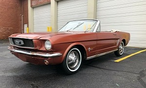 This 1966 Ford Mustang in Emberglo is All Original, Needs a Second Chance