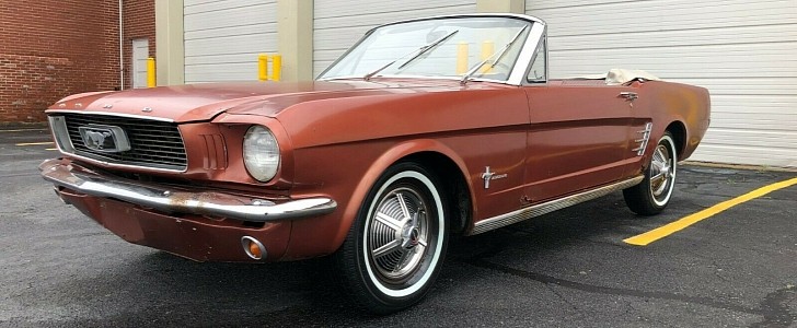 1966 Ford Mustang in Emberglo