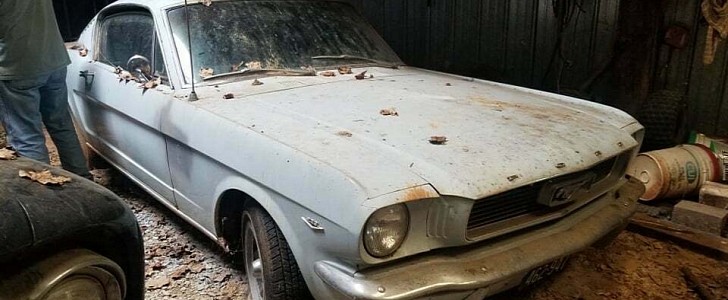 1966 Mustang barn find