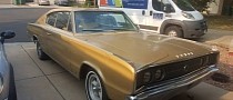 This 1967 Dodge Charger Barn Find Is a Golden Survivor with a Mysterious Engine