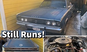 This 1967 Dodge Charger Is a Mysterious Junkyard Find in Need of TLC