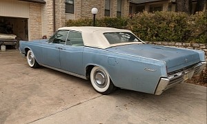 This 1967 Lincoln Continental Spent Just 10 Years on the Road, Incredible Barn Find