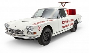 This 1967 Maserati Quattroporte Had a Surprising Career as a Firefighting Pickup Truck
