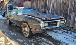 This 1967 Pontiac Firebird Is Complete But Rough, Wrecked But Fascinating
