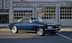 This 1968 Chevrolet Corvair Monza Coupe Blends Classic Style With Flat-Six Power