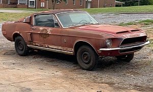 This 1968 Ford Mustang Shelby GT500 Is an Original, Just Got a Second Chance