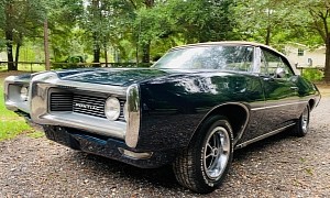 This 1968 Pontiac Le Mans Barn Find Comes with a Vinyl Roof Surprise
