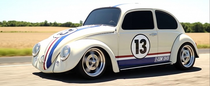 1968 Volkswagen Beetle goes from abandoned to Herbie Movie Show Car replica on Restored 