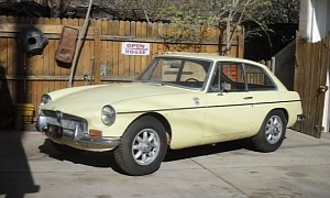 This 1969 MG MGB Packs a Sensationally Swedish Surprise Under the Hood