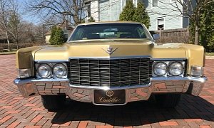 This 1969 Cadillac Coupe DeVille Looks Just Like a Brand-New 2020 Car