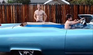 This 1969 Cadillac Coupe DeVille Mobile Hot Tub Will Race to Be the Fastest