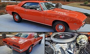 This 1969 Chevrolet Camaro Is a COPO Clone With an Authentic ZL1 Under the Hood