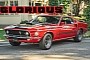 This 1969 Mustang Mach 1 429 Cobra Jet Is the Candyapple Red Fruit of Ford’s Labor