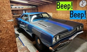 This 1969 Plymouth Road Runner Has Been Living in a Bespoke Wooden Garage, V8 Has Secrets