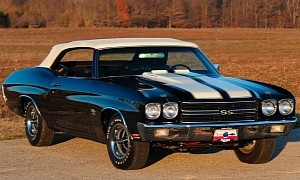 This 1970 Chevrolet Chevelle SS 454 LS6 Convertible Is a Numbers Matching Gem