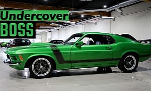 This 1970 Ford Mustang “Boss 427” Is a Mean, Green Restored Gem, Yours for $99,950