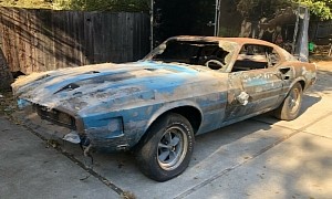 This 1970 Ford Mustang Shelby GT500 Looks Like a Total Wreck, Still Lovable