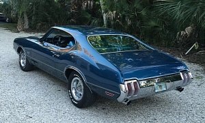 This 1970 Oldsmobile 442 Was Used to Pull a Horse Trailer