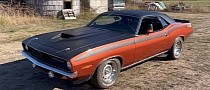 This 1970 Plymouth AAR 'Cuda Is a One-Year Wonder in Burnt Orange