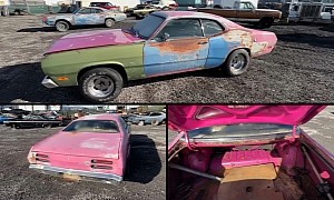 This 1970 Plymouth Duster Is an Unexpected Junkyard Gem With a Rare Feature