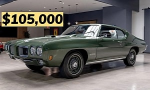 This 1970 Pontiac GTO Ram Air IV Just Sold for New Dodge Challenger Super Stock Money