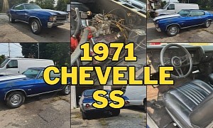 This 1971 Chevelle SS Is an Unbelievable Barn Find, Looks Amazing After Thorough Wash