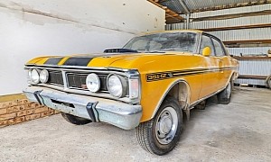 This 1971 Classic Ford Falcon Barn Find Set To Break Auction Records in Australia