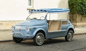 This 1972 Fiat 500 Jolly Is the Perfect Summer Vehicle, Might Bring Out Your Inner Child