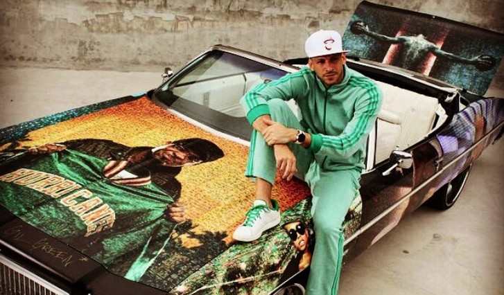 1975 Donk Has Rick Ross and Pitbull’s Faces Wrapped on Its Hood