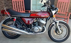 This 1975 Kawasaki H2 Mach IV Underwent Heart Surgery, Would Look Great in Your Garage