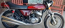 This 1975 Kawasaki H2 Mach IV Underwent Heart Surgery, Would Look Great in Your Garage