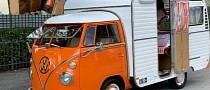 This 1975 VW Is Half Van, Half Conjoined Trailer Home, Ultra Rare Too