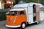 This 1975 VW Is Half Van, Half Conjoined Trailer Home, Ultra Rare Too