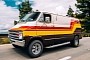 This 1977 Dodge Tradesman Van Restomod Will Get You in the Mood for a Party