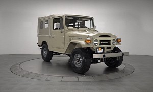 This 1977 Toyota Land Cruiser FJ43 Has Been Perfectly Restored, Costs $89,900