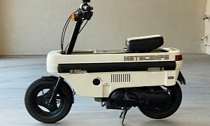 This 1982 Honda Motocompo Would Make for a Cool Retro Machine in a Stormtrooper's Arsenal