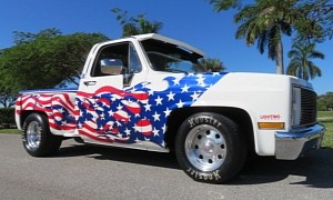 This 1986 Chevy C10 Stepside Will Help Celebrate Fourth of July All Year Long