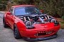 This 1990 Mazda MX-5 Miata With a Twin-Turbo V8 Swap Is One Sweet Project Car