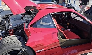 This 1992 Ferrari Wowed the Crowd at a Cars & Coffee Event in California