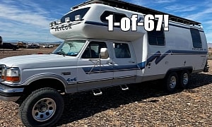 This 1993 Ford F-350 Trailblazer Revcon Is a Modern Motorhome in Vintage Disguise