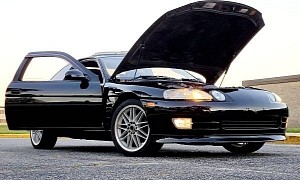 This 1994 Toyota Soarer Sports a Twin Turbo 1JZ Engine, One of a Handful in the U.S.