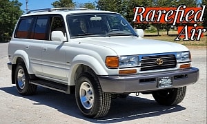 This 1997 Toyota Land Cruiser FZJ80 Just Sold for $170,000, Can You Guess Why?
