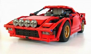 This 2-Pound RC LEGO Lancia Stratos Is Overpowered and We Want One
