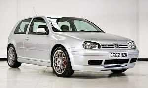 This 2002 VW Golf GTI Mk4 Has EIGHT Miles From New, and Is for Sale