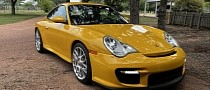 This 2003 Porsche Carrera 4S Hides a Sacrilege Under the Hood, Called the LS3 Engine