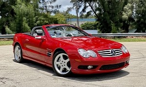 This 2004 Mercedes-Benz SL 55 AMG Looks Quite Ready for Some Spirited Driving