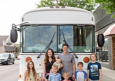 This 2005 Bluebird Bus Conversion Is a Very Ingenious Tiny Home for a Family of 9