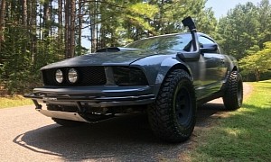 This 2007 Ford Mustang Is Now an Off-Road Monster with a Working Snorkel
